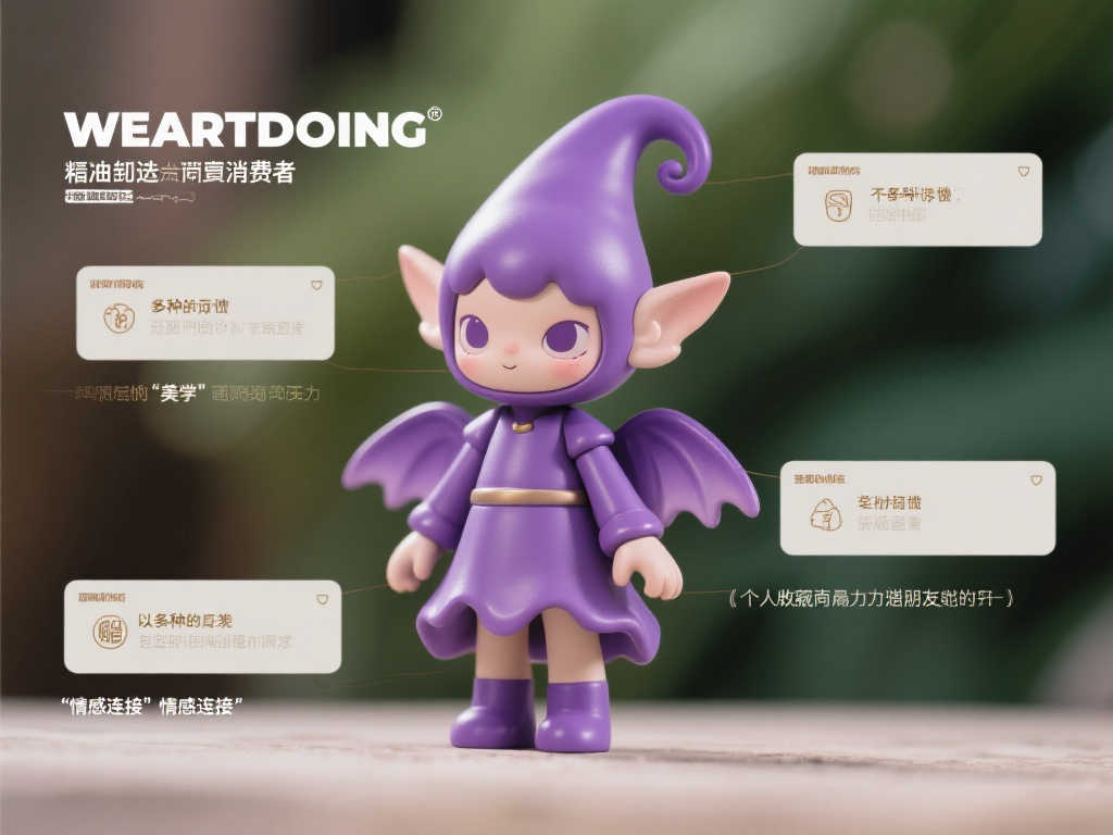 WEARTDOING全新力作《玻璃鞋妖精》紫色精灵模型11月震撼上市